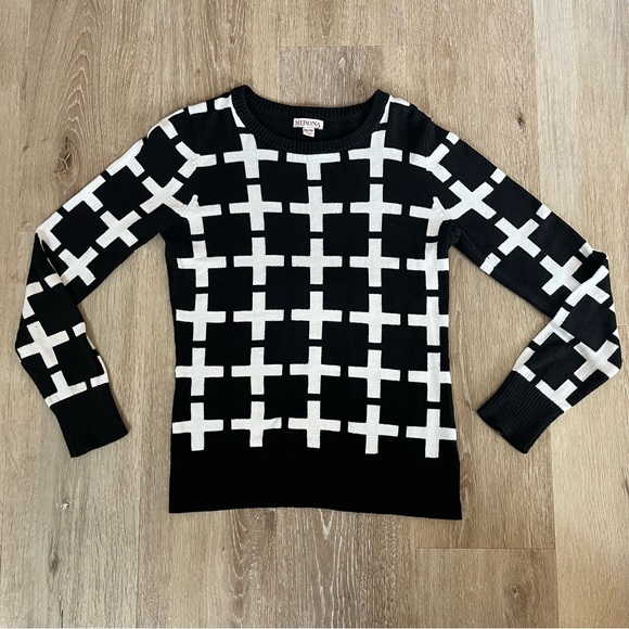 ✨Host Pick✨ Merona Crewneck Plaid Sweater - Picture 2 of 5